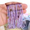 DIY reine Baumwolle Handstrickgarn Perlen Handstrick Pailletten Garn Große Perlenrolle Garn Dekorativ