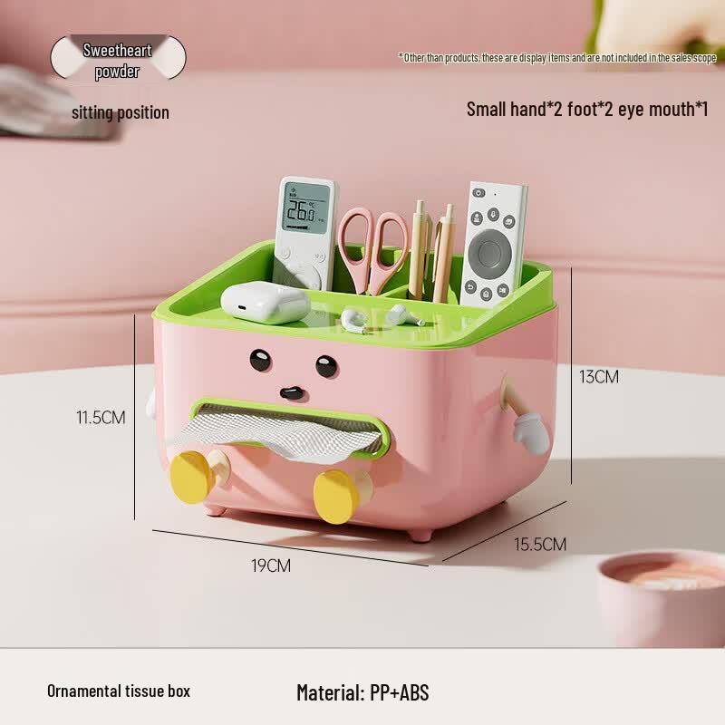 Qingye Wooden Desktop Tissue Box