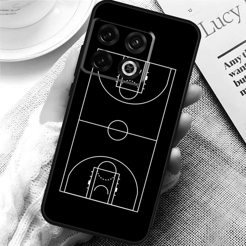 Basketball Court Cover For OnePlus 13R 15 13 13T 12 12R 10T 11 10 Pro OnePlus Nord 5 CE 3 4 Lite N20 N30 Case