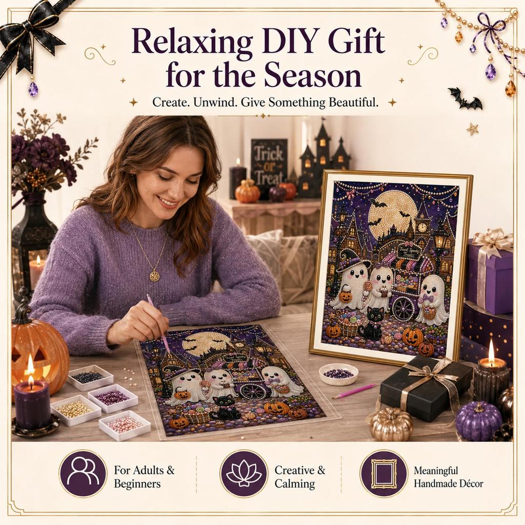 Christmas Wall Painting Decor Set for Home Room,
