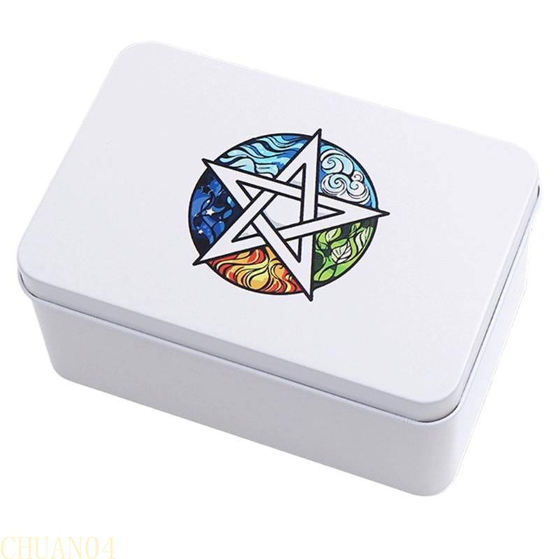 A1A2 Rectangle Storage Box Small Storage Box Organizers Jewelry Coin Container Box Playings Cards Box Tarots Storage Can