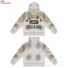 Americká Vintage Volná Mikina s Výšivkou a Kalhoty Širokého Střihu Set Pro Dospívající Ležérní Streetwear