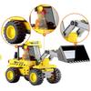 117 ks City Construction Buldozer Truck Stavebnice aut Sady Děti DIY Creator Cihly Vzdělávací hračky