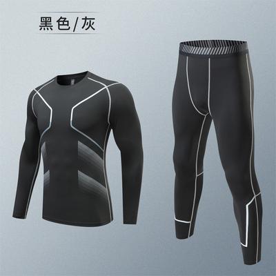 Meias calças outono e inverno 2022 terno masculino esportivo corrida fitness traje acampamento de treinamento de basquete leggings de compressão de secagem rápida