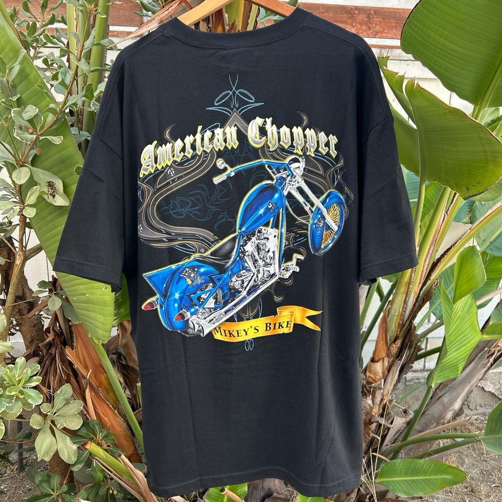 Vintage 2004 American Chopper Mikey’s Bike T Shirt NWT XXL Y2K Motorcycle Unisex T-Shirt