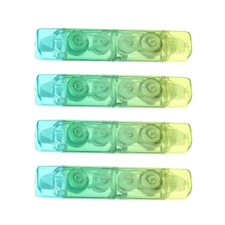 4 Pcs White Out Tape Gradient Correction Tape and Adhesive Tape Correction Rollers Double Head Correction Tape