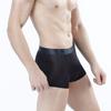 Pánské spodní prádlo ledově hedvábné prodyšné duté ultratenké sexy pánské boxerky