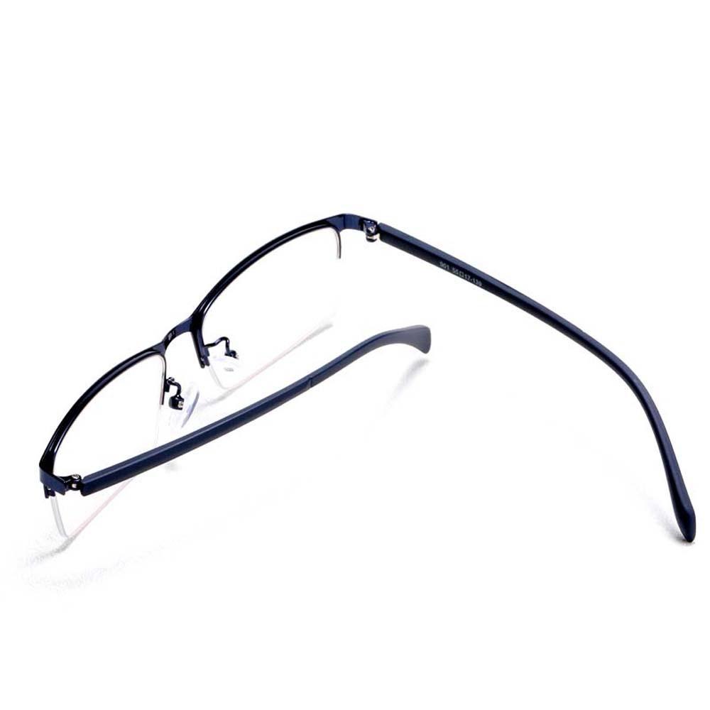 Zinc Zinc Alloy Anti Blu-ray Glasses PC Men Reading Eyewear Half-frame Business Myopia Glasses Watch Movie