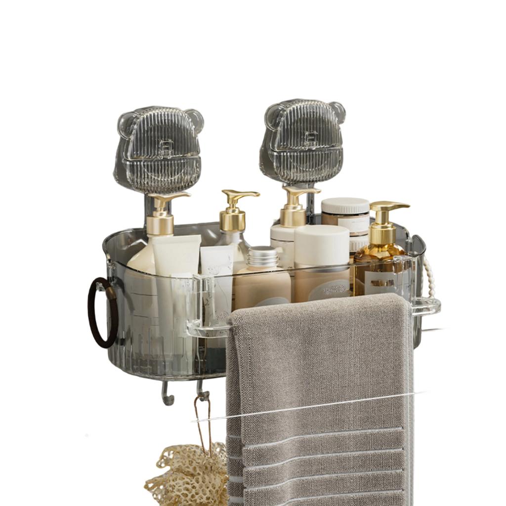 Sucker Shelf No-Drill Wall-Mounted Bathroom Storage Box