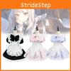 2024 New Charming Pink Lolita Maid Outfit Cosplay Anime Character Costume Set