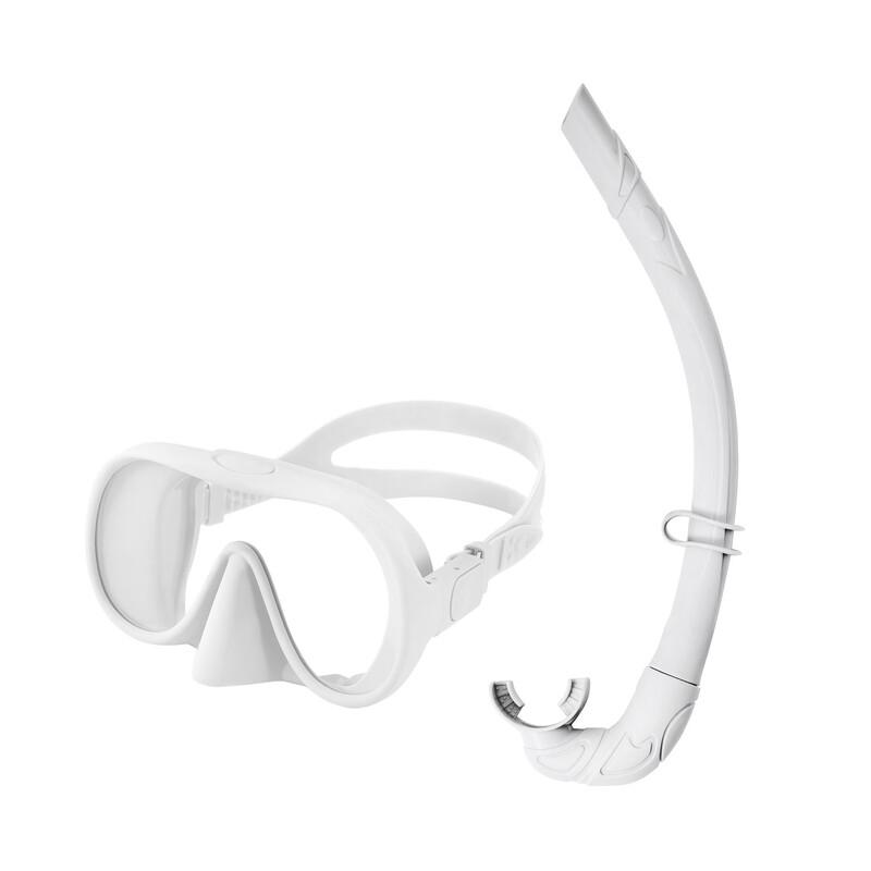 OLOEY Anti-Fog Tempered Glass Diving Mask S
