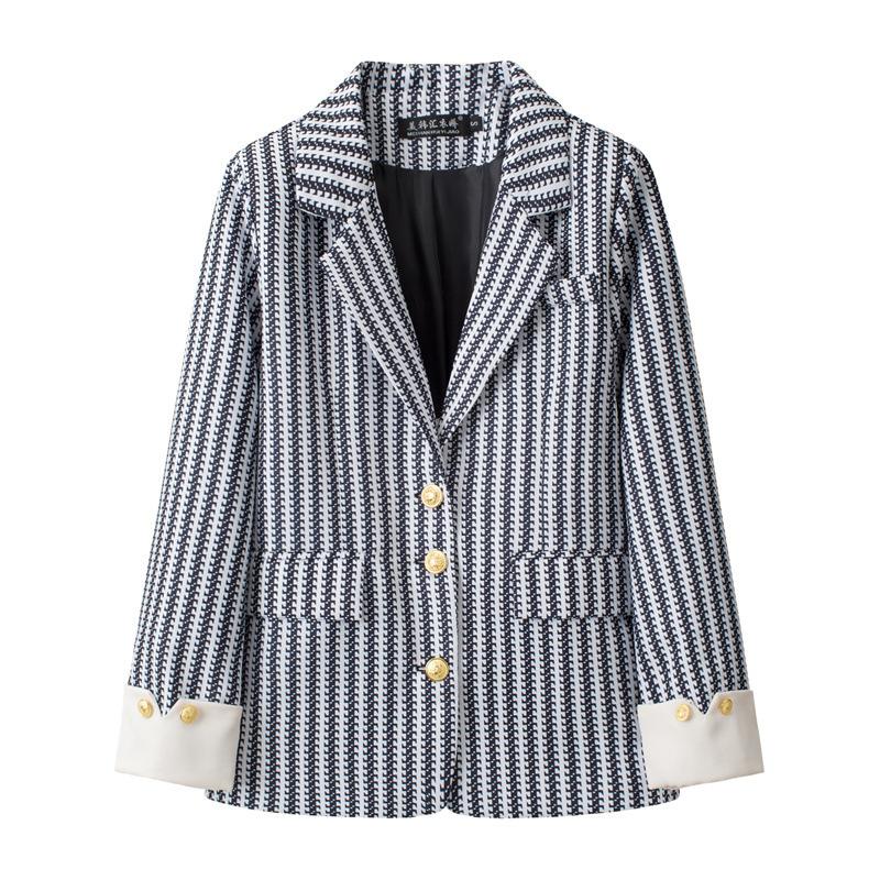 White blazer women's spring new casual temperament celebrity high-end fashion suit