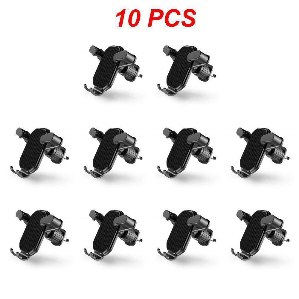 1~10PCS Suporte de Telefone para Carro Montagem de Telefone para Saída de Ar Rotação 360 Graus Suporte para Smartphone Carro - Colocação Manual