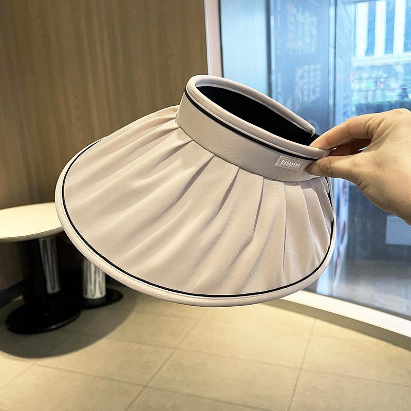 

Girls Sunscreen Sun Hat Female Uv Defend Casual Sun Hat Light Beach Big Brim Hat Uv Defend For Casual Travel Women