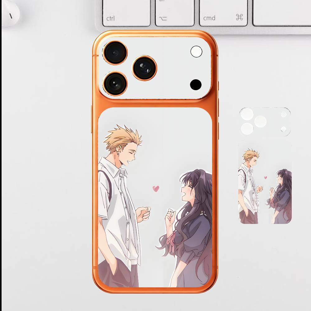 Anime W-Waguri R-Rintaro For IPhone 17 Pro ProMax Full Back Cover Decal Wrap Skin Rear Protective Sticker Film