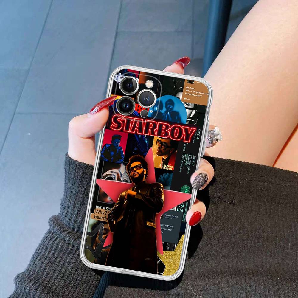 Popular Hip Hop Rapper The Weeknd Fit For IPhone 16 15 Promax Phone Case IPhone 14 11 12 High End 13 Pro Silicone