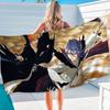 Bleach Anime Anime Beach Swimming Towel Soft Absorbent Washcloth Children's Gifts for Kids Travel Camping Gym