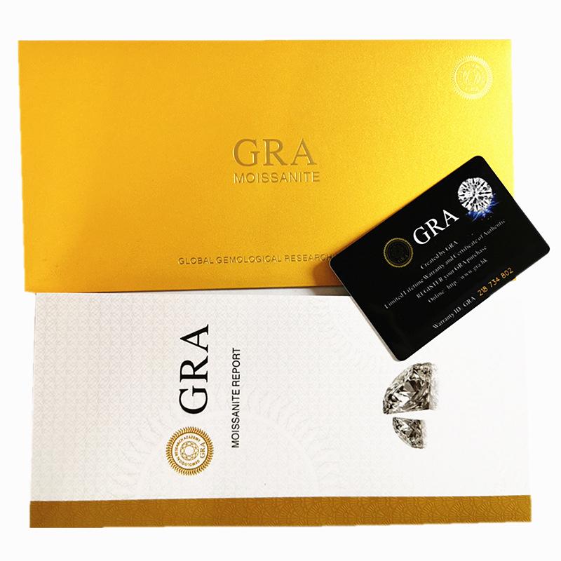 

Хит продаж Ожерелье из стерлингового серебра с муассанитом и бриллиантом - Женская простая цепочка для ключицы