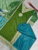 Bollywood Party Wear Salwar Kameez Indian Designer Soft Twill Net Silk Salwar Suit Palazzo Set