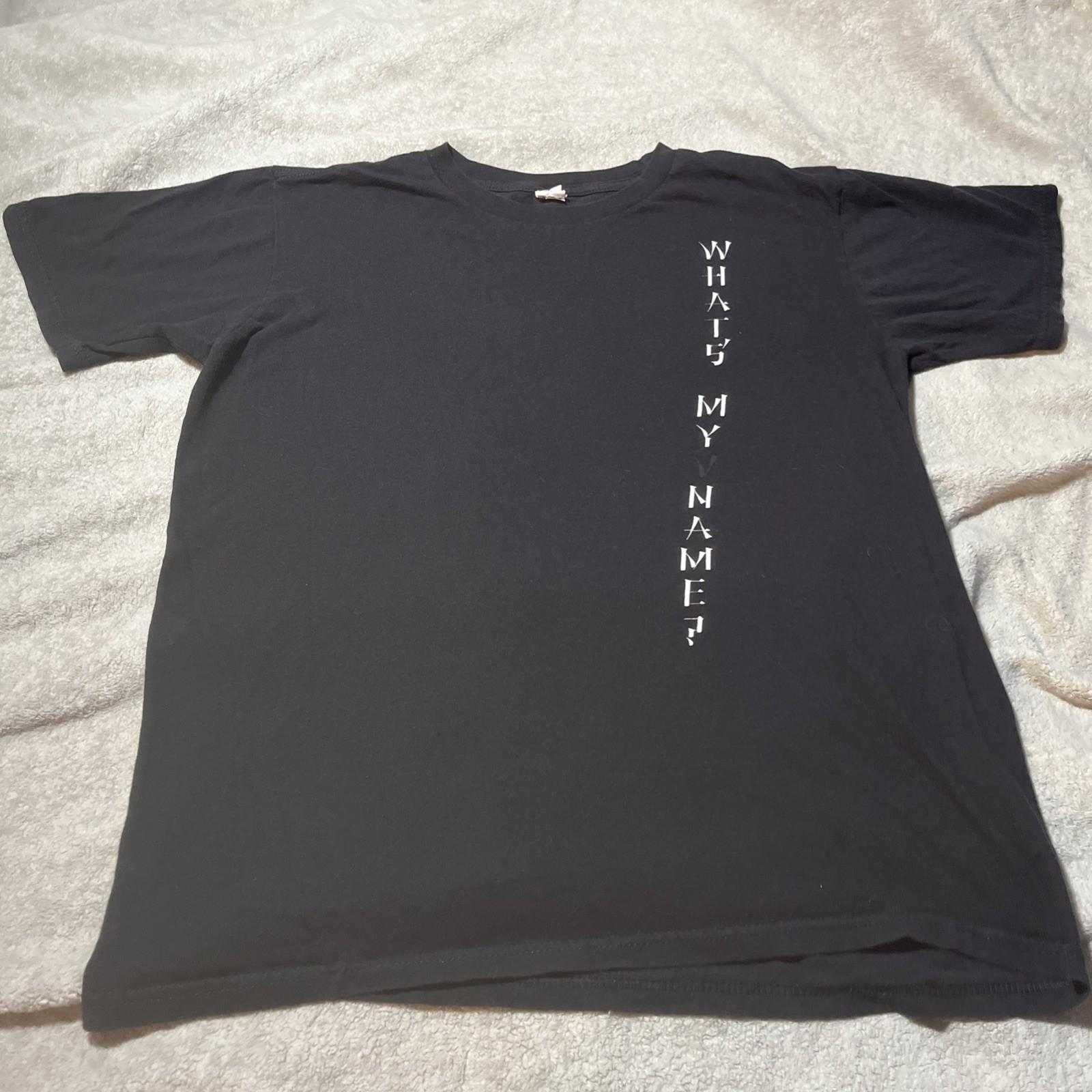 MIYAVI what’s my name Tour Tee shirt m rock Japan j-pop Unisex T-Shirt XXXXL