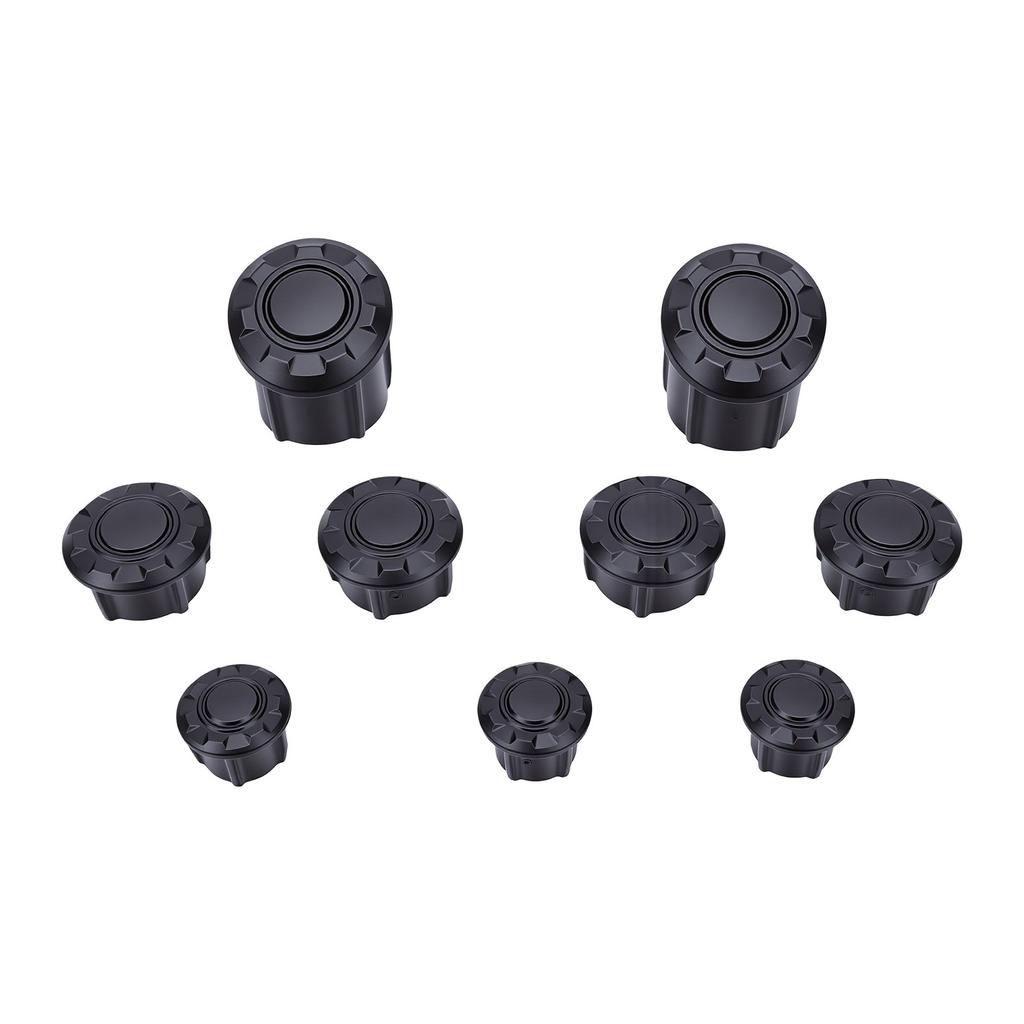 9pcs Motorcycle Frame Hole Caps ABS Plastic Frame Hole Plugs Replacement for R1250GS LC R 1200 GS Adventure Adv 2022