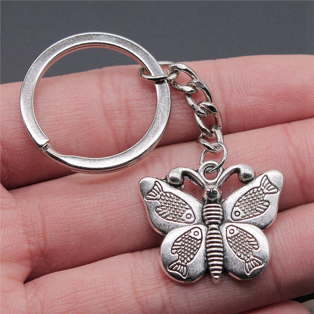 Bee Butterfly Garden Insect Keychain for Friends Hot Sale Modern Bridesmaid Gift Dainty Daily Use Accessory
