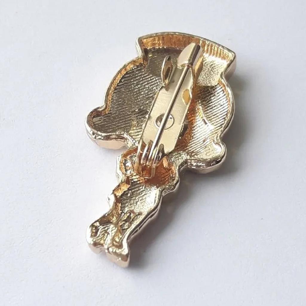 Cartoon Drip Oil Brooch Female Japanese Student Bag Pin Chest Flower