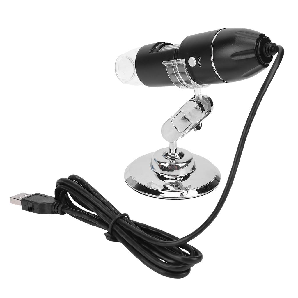 1600X Microscope 3 in 1 Interface HD 4 Level Brightness LED Fill Light Multifunctional APP Control Microscope Kit for Repairs Maintenance