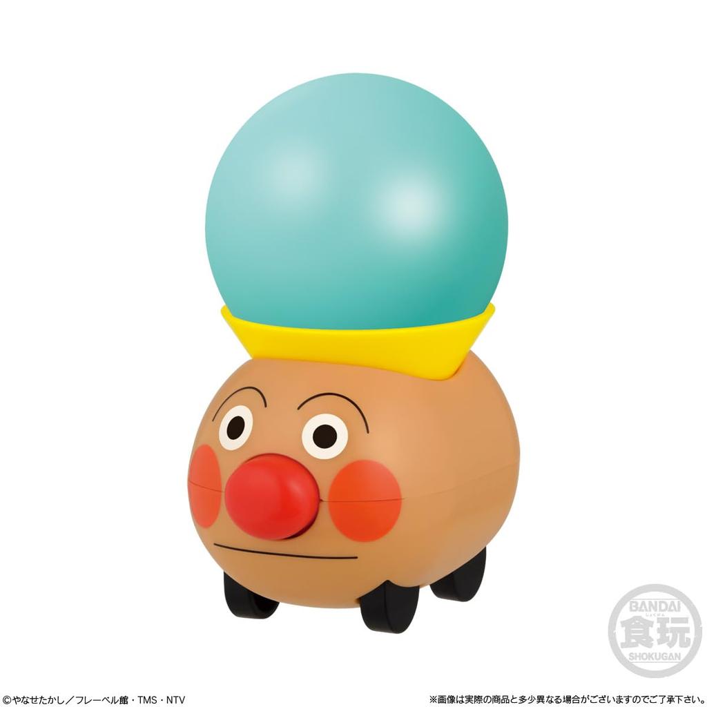 BANDAI Ball De Anpanman Ramune Candy Toys Set of PON! (Box 10)