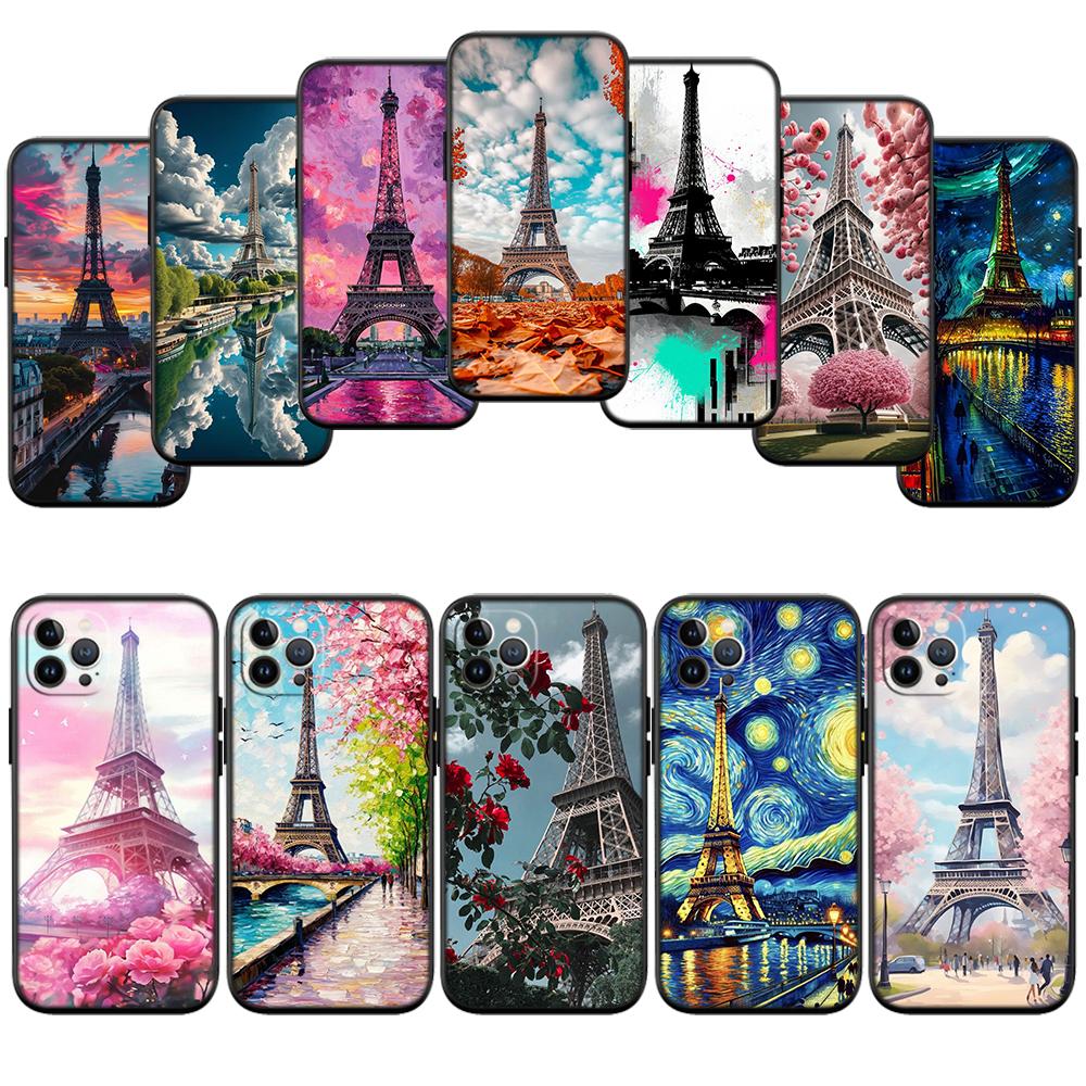 RP54 Paris Eiffel tower New High-End Shell Phone Case for OPPO A3 Pro A72 A74 A76 A77 A77S A78 A79 A94 A95 A18 A40M A58