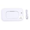 Wet Wipe Warmer Foldable Digital Display Wipe Heater with 3 Adjustable Temperatures Night Light Sealed Lid for Home