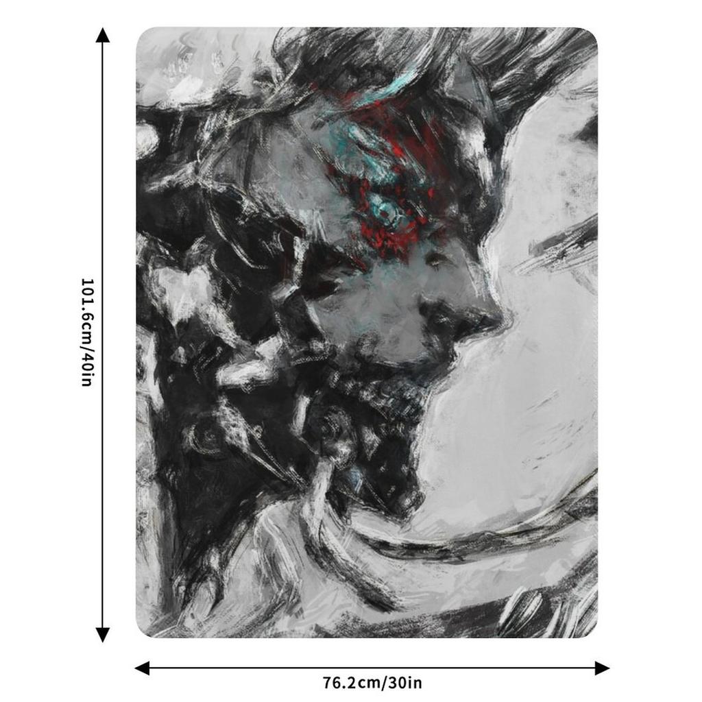 raiden metal gear Throw Blanket Spring Fall Cozy Throw Blanket for Couch