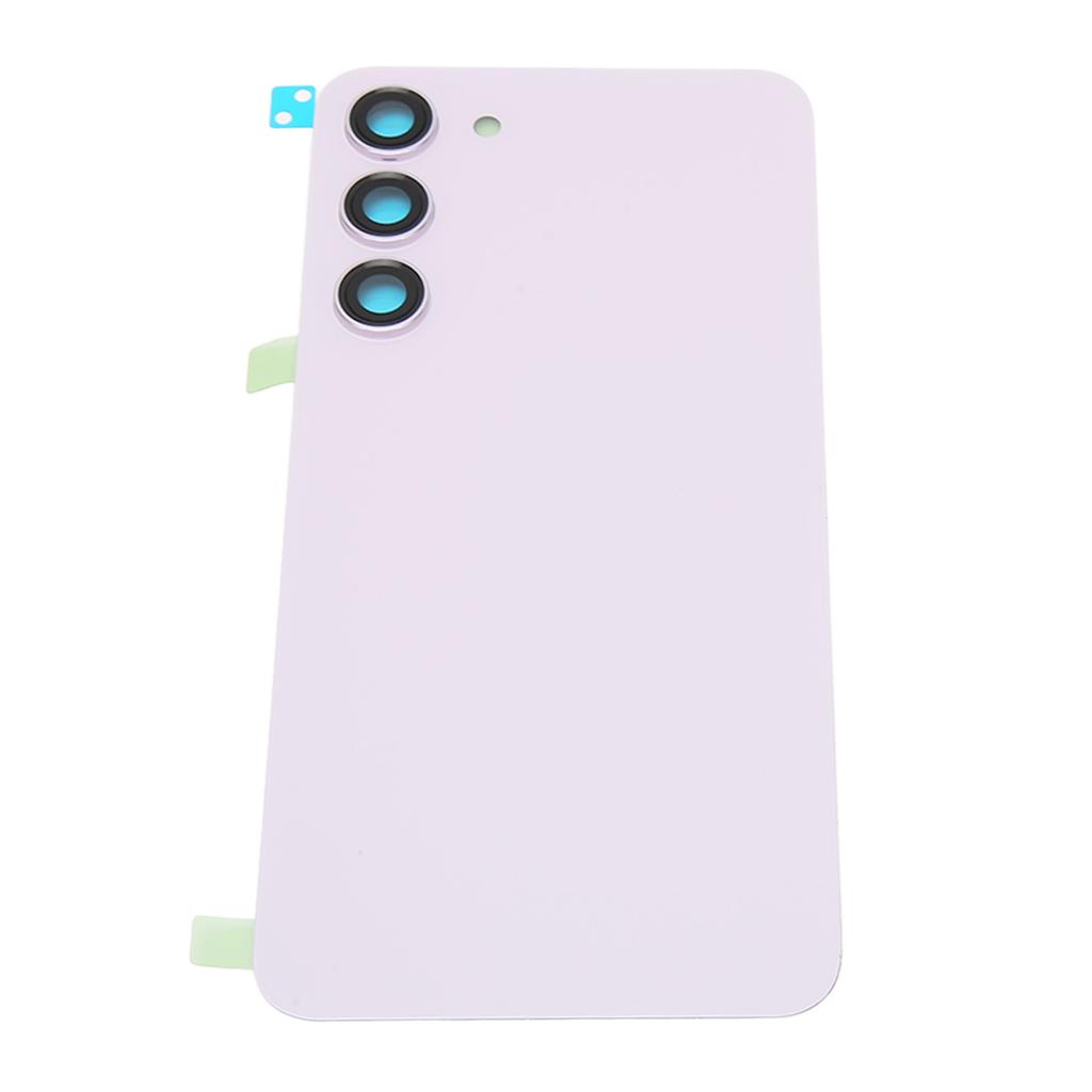Back Glass Replacement Kit with Camera Lens and Pre Installed Tape Rear Glass Housing Cover for Samsung Galaxy S23 Plus