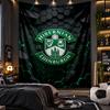 Wandbehang Tapisserie Hibernian FC Drucktuch für Wohnzimmer Schlafzimmer Heimdekoration