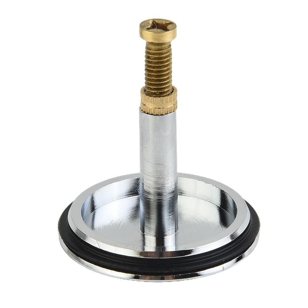 Chrome Plated 43mm Bathtub Drain Stopper for Bathroom Sink Replacement