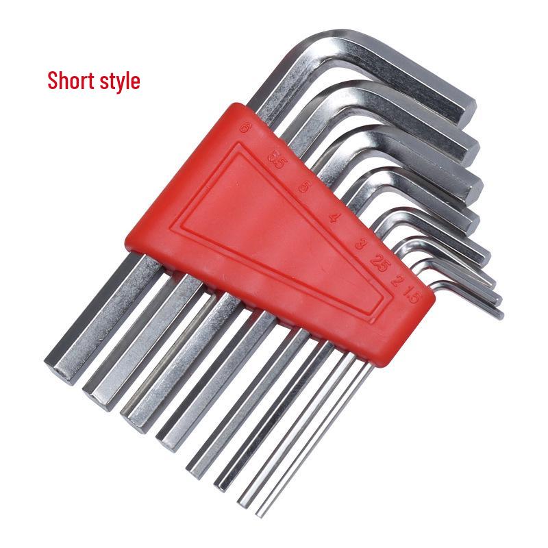 

Набор из восьми предметов закаленных никелированных отверток с шестигранным шлицем и плоской головкой