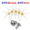 20pcs Side Brush+20pcs Screws for iRobot Roomba 500 600 700 Series 550 560 630 650 760 770 780 Vacuum Cleaner Accessories Parts