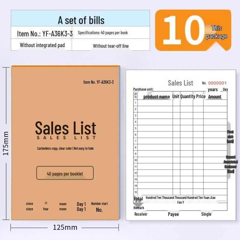 Sales Invoice & Order Delivery Forms: Single, Double, Triple Copies