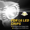 1Pcs White LED Car External Headlight 18W High/Low Motorcycle Headlamp Spotlight Drive Fog Spot Lights DC10v-72V