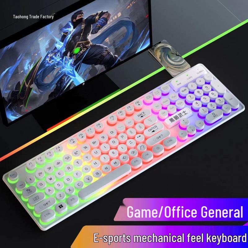 Bluetooth Backlit E-sports Mechanical Keyboard & Mouse for PC/Laptop