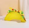 2025 New Funny Fry Fried Cap Carnival Fair Costume Novelty Velvet French Fries Hat for Party Halloween Christmas Drop Shipping