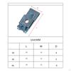220 Pieces U Shaped Clip Nuts Screws Fasteners Assorted Set for Car Door Panel