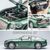 1/24 Scale Bentley Continental GT Diecast Car Model Toy, Pull Back Toy Vehicle with Sound and Light for Kids Toddler Boys Girls Gift Collection