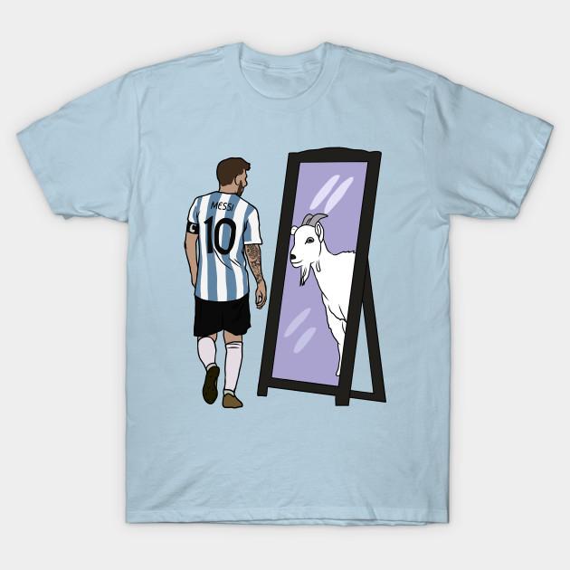 

Men Black Print T-shirt Leo Messi Mirror Goat No-Cut Transfer Paper Print Cotton Tshirt - Men s Summer Cotton Graphic Tee 5XL різнокольоровий