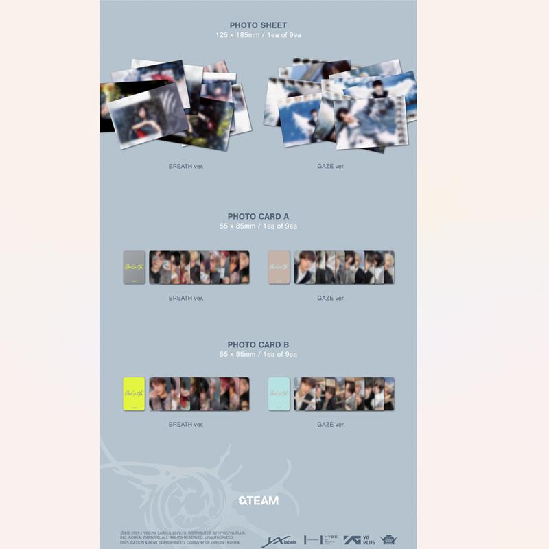 [Pre-order] &TEAM KR 1st Mini Album [Back To Life] (+Online Benefit)