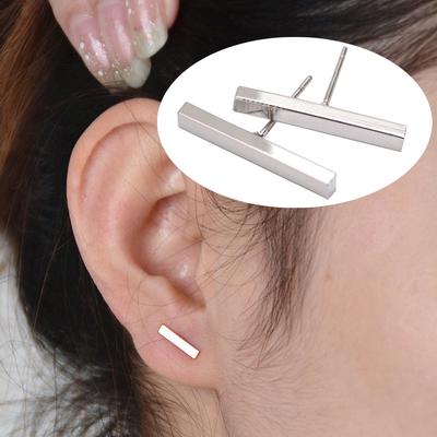 Stylové minimalistické dámské náušnice tyčinkové tyčinky Párty šperky dárek k Valentýnu