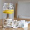 Portable Transparent Kawaii Water Bottle Sports Water Cup Plastic Handy Cup Outdoor Travel Office Essential Water Bottle Cup