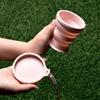 Silicone Folding Water Cup Portable Travel Outdoor Cup High Temperature Resistant Easy Storage Retractable Mini Water Cup