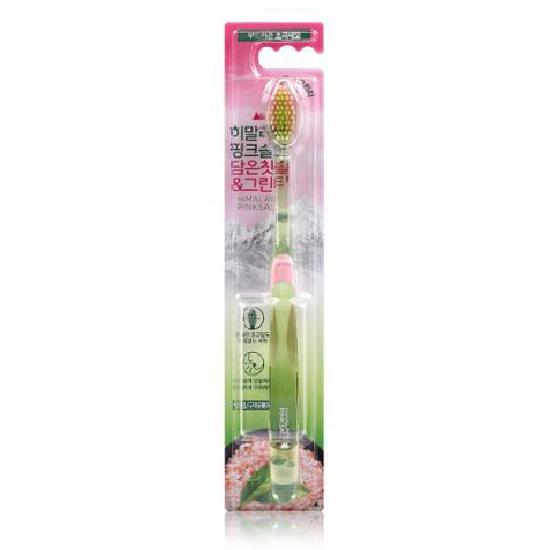 

Perioe Himalayan pink salt green tea toothbrush 1 pack