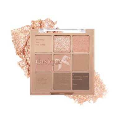 Official Dasique Muted Nuts Eyeshadow Bag Palette #24 9-Color Palette/Eyeshadow/Tear Maker/Eyeshadow